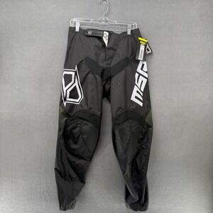 MSR Axxis Range Motocross Pants Flo Green Pink Black Mens Size 32 NEW